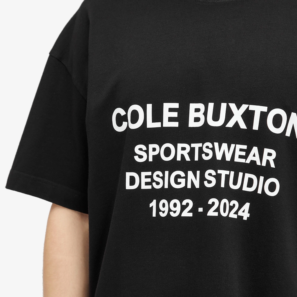 Cole Buxton Men's Design Studios T-Shirt Black